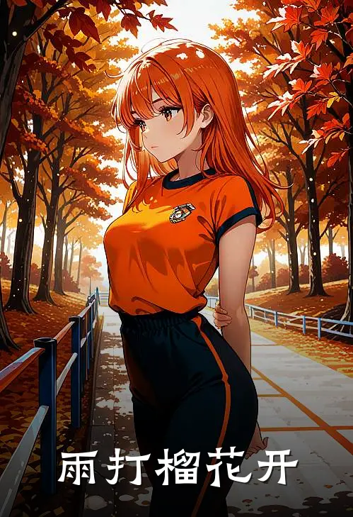 雨打榴花开
