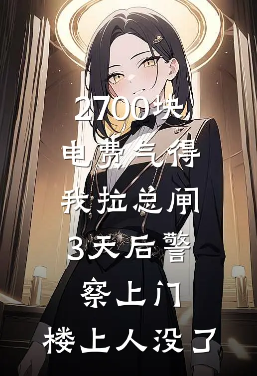 2700块电费气得我拉总闸，3天后警察上门：楼上人没了