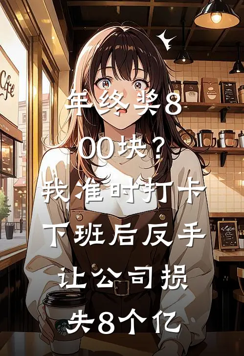 年终奖800块？我准时打卡下班后，反手让公司损失8个亿