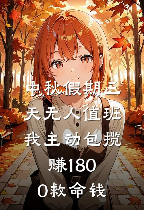 中秋假期三天无人值班，我主动包揽，赚1800救命钱