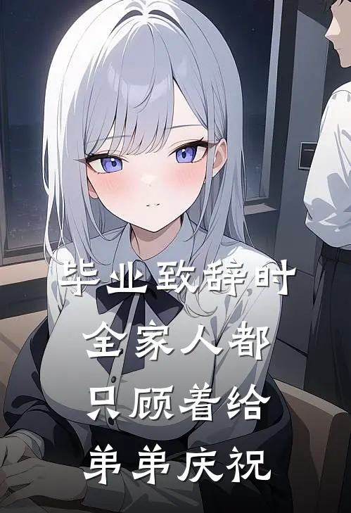 毕业致辞时，全家人都只顾着给弟弟庆祝