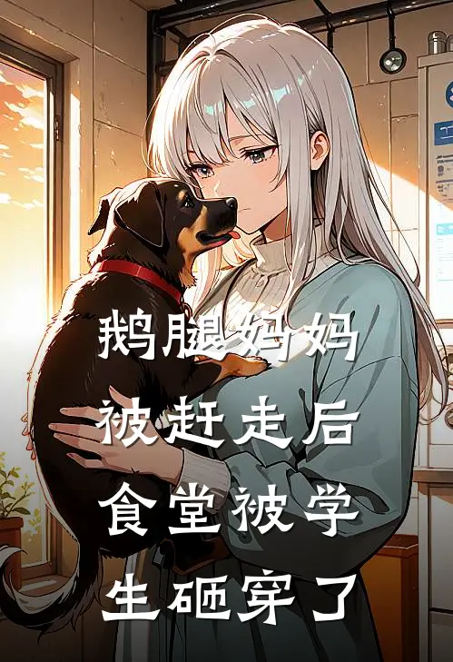 鹅腿妈妈被赶走后，食堂被学生砸穿了