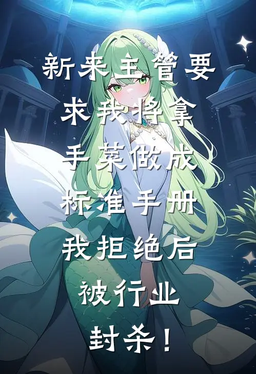 新来主管要求我将拿手菜做成标准手册，我拒绝后，被行业封杀！