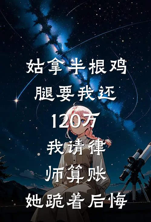 姑拿半根鸡腿要我还120万，我请律师算账，她跪着后悔