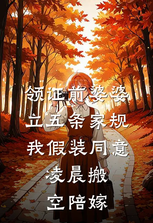 领证前婆婆立五条家规，我假装同意，凌晨搬空陪嫁