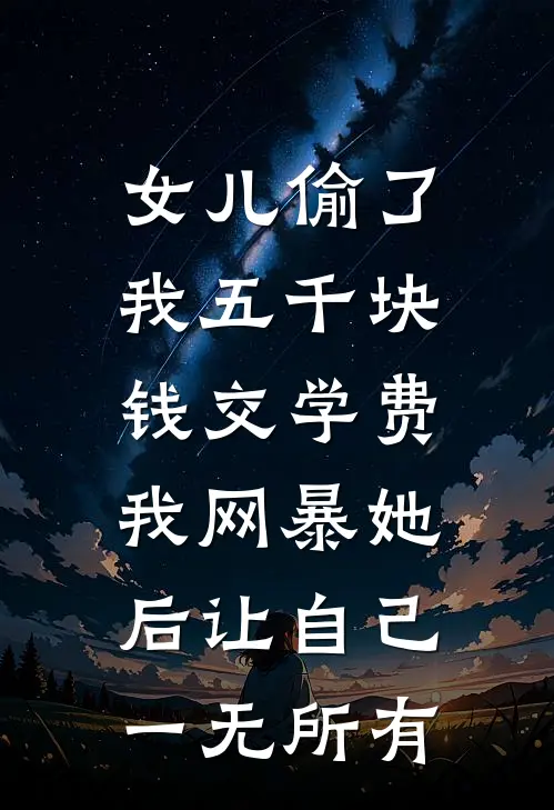 女儿偷了我五千块钱交学费，我网暴她后让自己一无所有