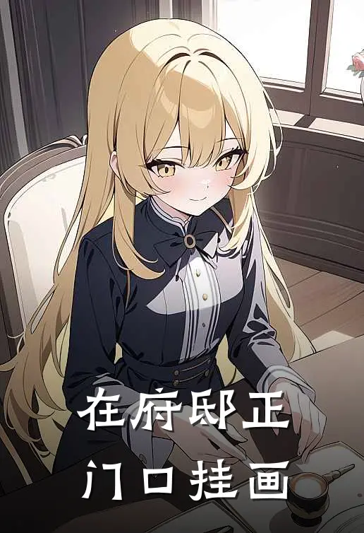 在府邸正门口挂画