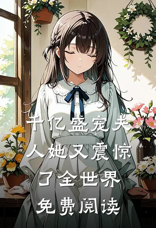 千亿盛宠夫人她又震惊了全世界免费阅读