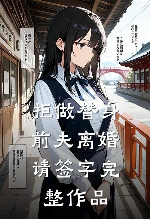 拒做替身：前夫离婚请签字完整作品