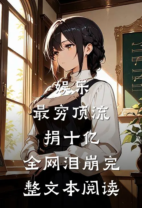 娱乐：最穷顶流捐十亿，全网泪崩完整文本阅读