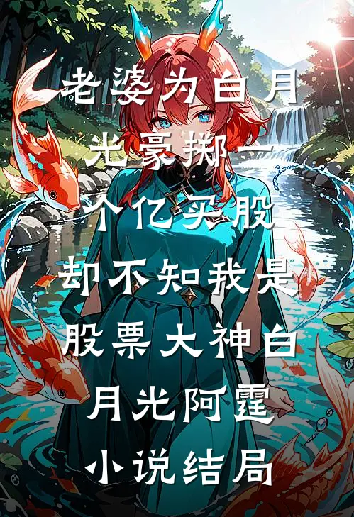 老婆为白月光豪掷一个亿买股，却不知我是股票大神白月光阿霆小说结局