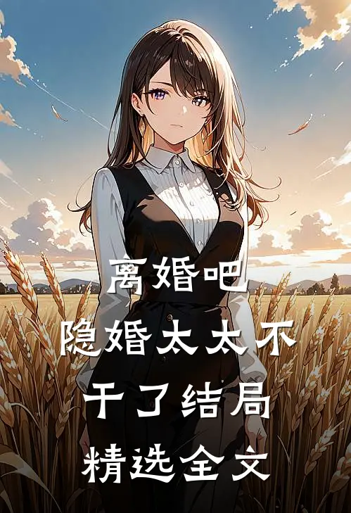 离婚吧,隐婚太太不干了 结局精选全文