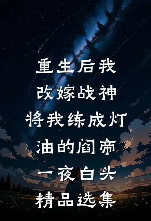 重生后我改嫁战神，将我练成灯油的阎帝一夜白头精品选集