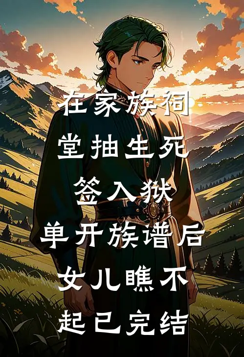 在家族祠堂抽生死签入狱，单开族谱后女儿瞧不起已完结