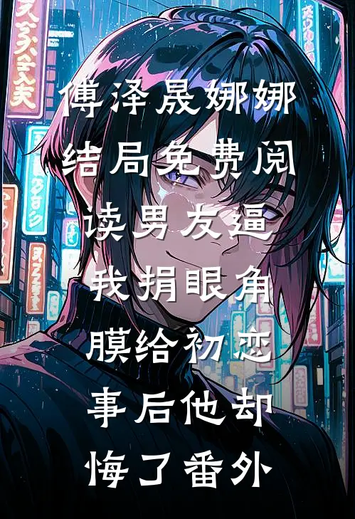 傅泽晟娜娜结局免费阅读男友逼我捐眼角膜给初恋，事后他却悔了番外