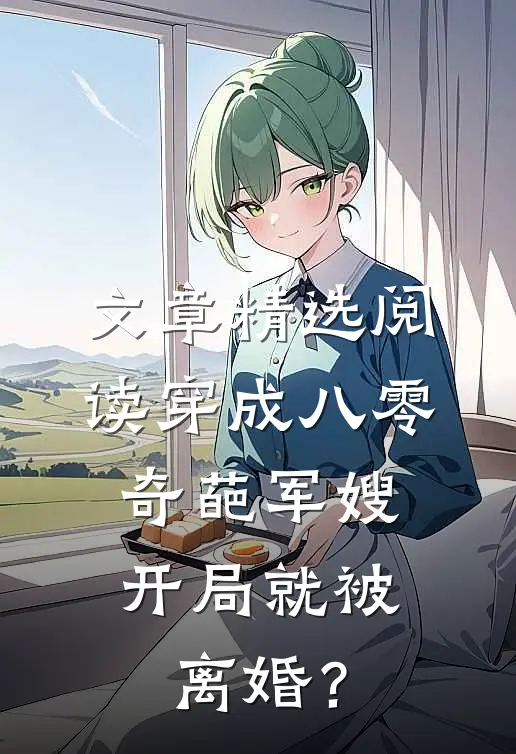 文章精选阅读穿成八零奇葩军嫂，开局就被离婚？