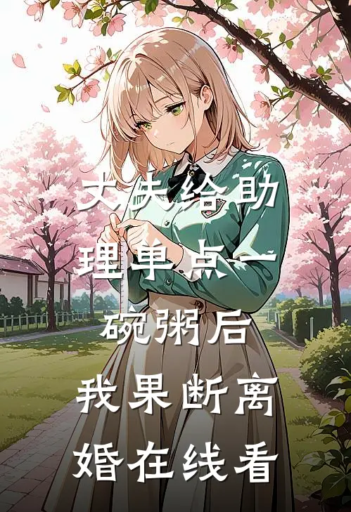 丈夫给助理单点一碗粥后，我果断离婚在线看