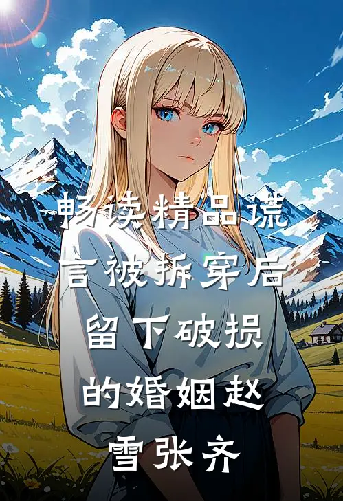 畅读精品谎言被拆穿后,留下破损的婚姻(赵雪张齐)