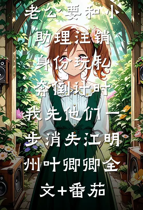 老公要和小助理注销身份玩私奔倒计时，我先他们一步消失江明州叶卿卿全文+番茄