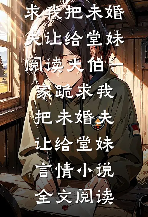 大伯一家跪求我把未婚夫让给堂妹阅读_大伯一家跪求我把未婚夫让给堂妹言情小说全文阅读