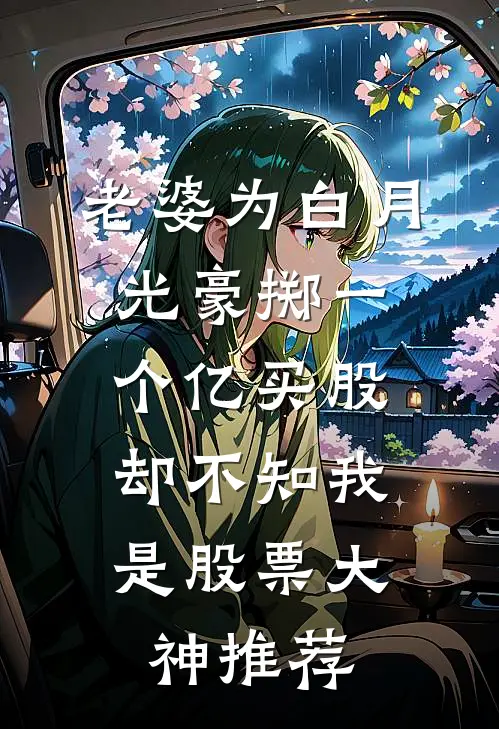 老婆为白月光豪掷一个亿买股，却不知我是股票大神推荐