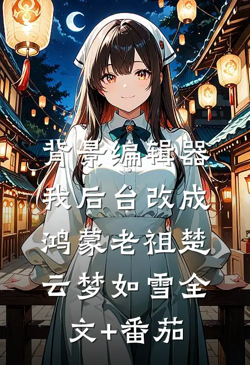 背景编辑器，我后台改成鸿蒙老祖楚云梦如雪全文+番茄