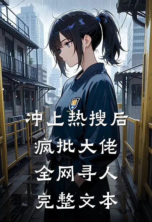 冲上热搜后，疯批大佬全网寻人完整文本