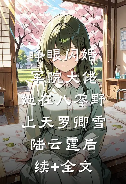 睁眼闪婚军院大佬，她在八零野上天罗卿雪陆云霆后续+全文