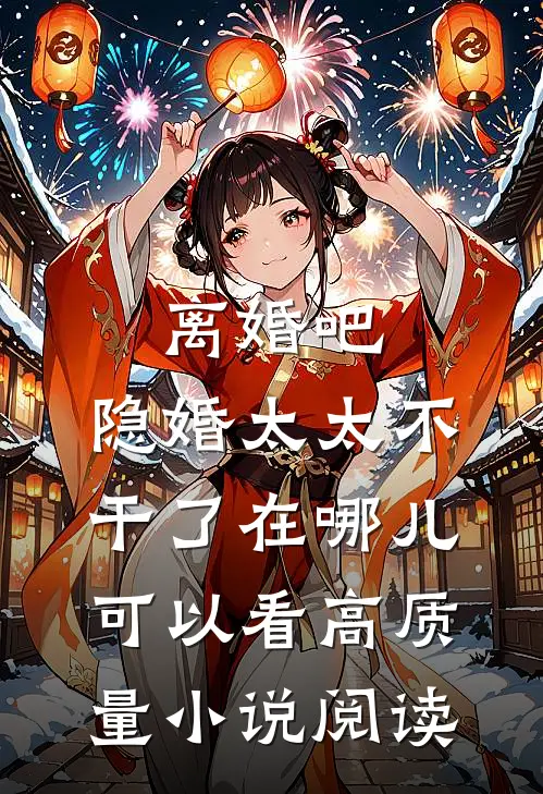 离婚吧,隐婚太太不干了在哪儿可以看高质量小说阅读