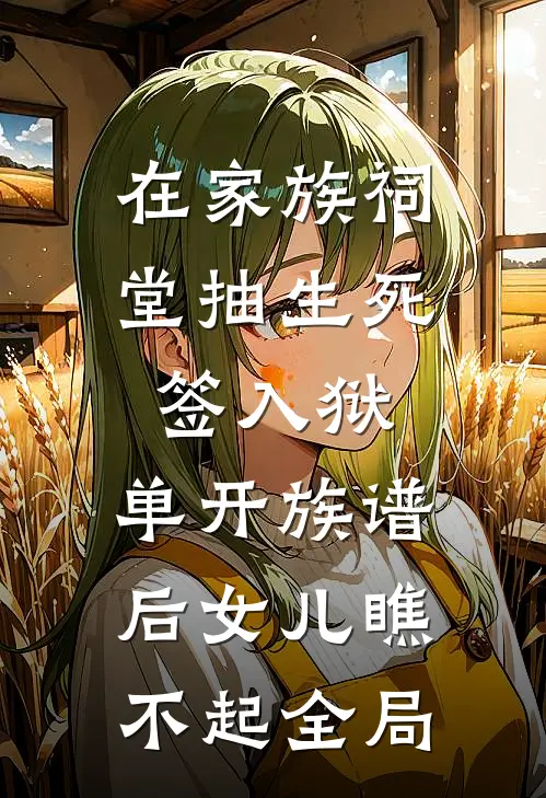 在家族祠堂抽生死签入狱，单开族谱后女儿瞧不起全局