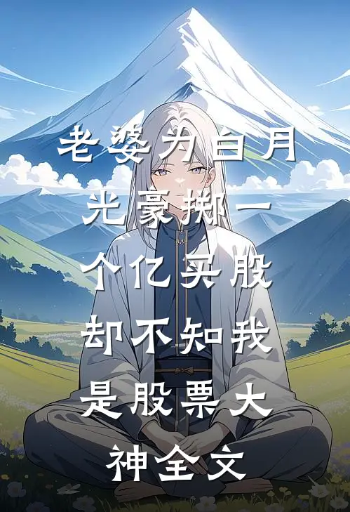 老婆为白月光豪掷一个亿买股，却不知我是股票大神全文