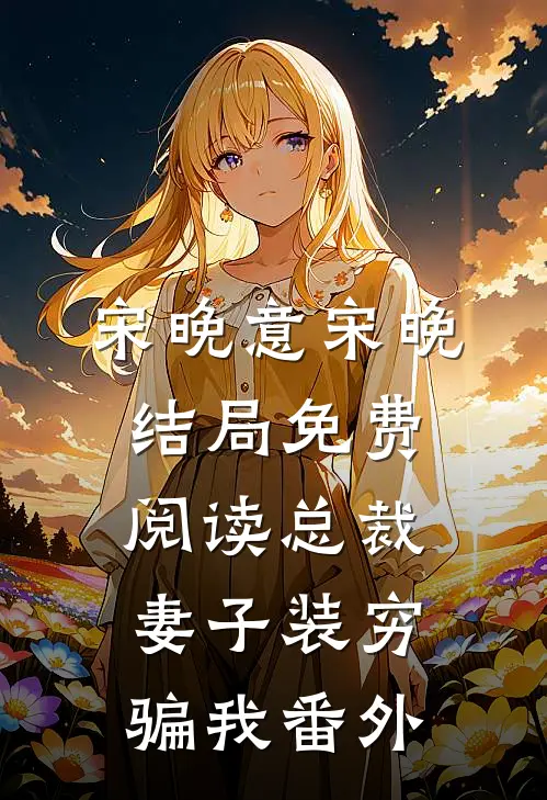 宋晚意宋晚结局免费阅读总裁妻子装穷骗我番外