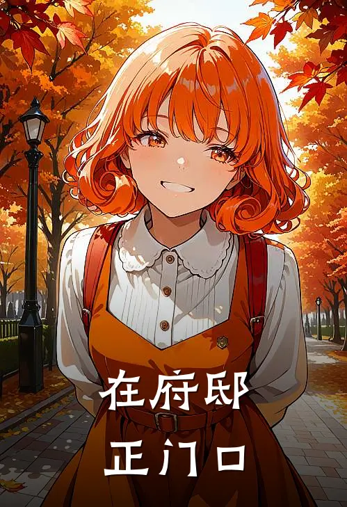 在府邸正门口