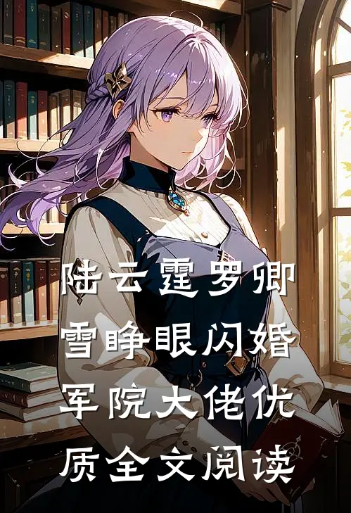 陆云霆罗卿雪睁眼闪婚军院大佬优质全文阅读