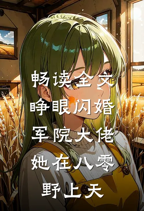 畅读全文睁眼闪婚军院大佬，她在八零野上天