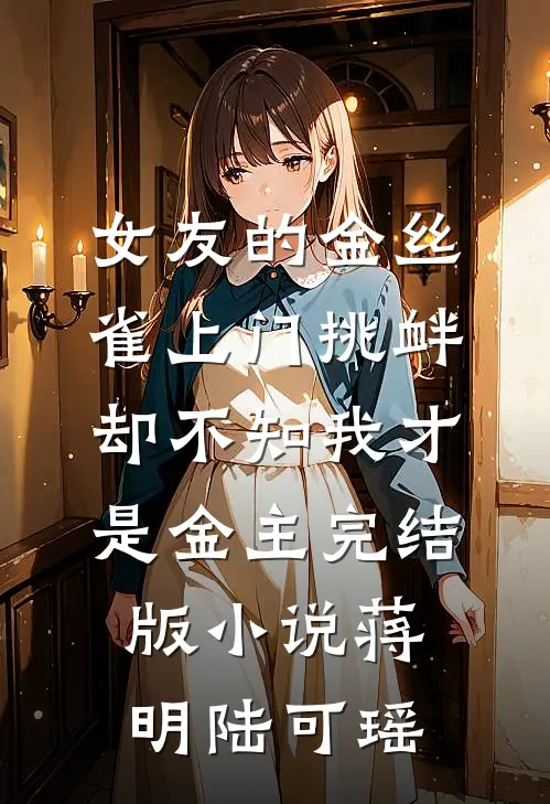 女友的金丝雀上门挑衅，却不知我才是金主完结版小说蒋明陆可瑶