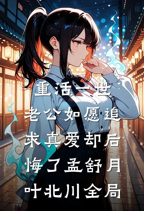 重活一世，老公如愿追求真爱却后悔了孟舒月叶北川全局