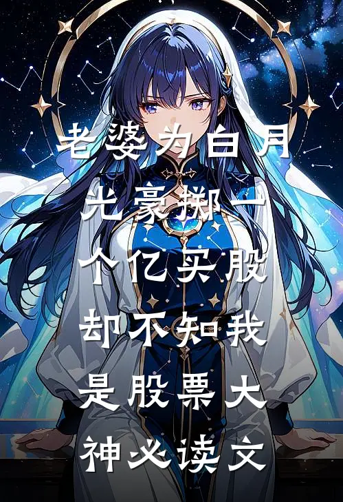 老婆为白月光豪掷一个亿买股，却不知我是股票大神必读文