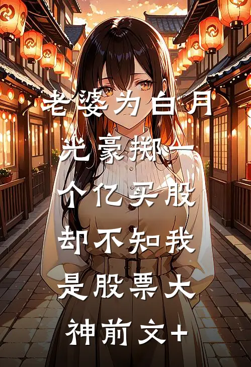 老婆为白月光豪掷一个亿买股，却不知我是股票大神前文+