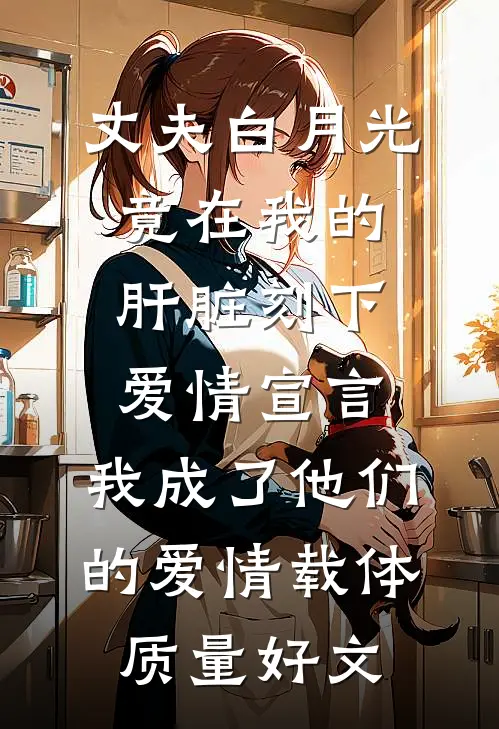 丈夫白月光竟在我的肝脏刻下爱情宣言，我成了他们的爱情载体质量好文
