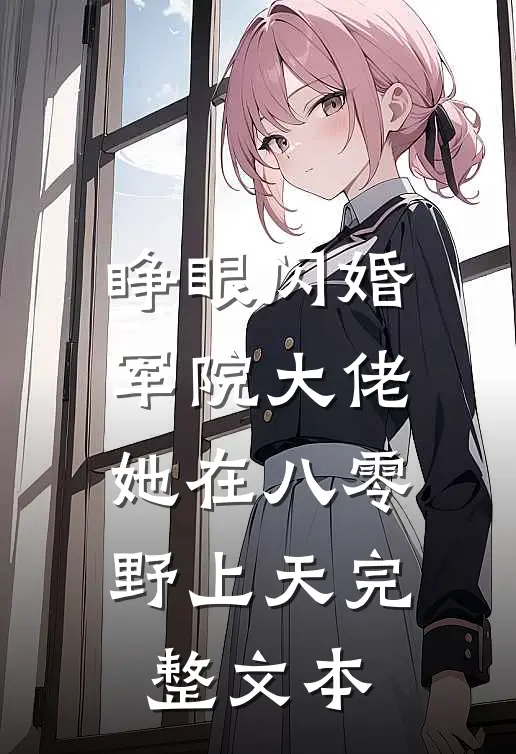 睁眼闪婚军院大佬，她在八零野上天完整文本