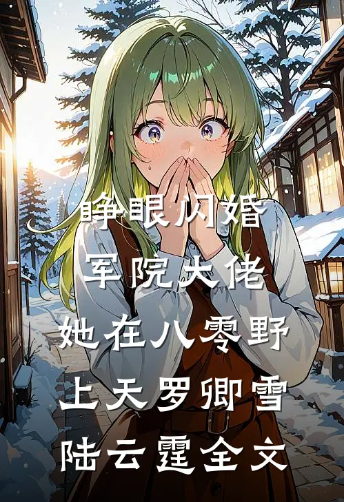 睁眼闪婚军院大佬，她在八零野上天罗卿雪陆云霆全文