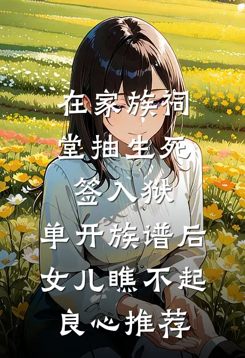在家族祠堂抽生死签入狱，单开族谱后女儿瞧不起良心推荐