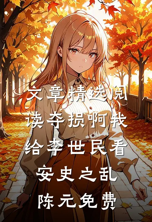 文章精选阅读夺损啊我给李世民看安史之乱陈元免费