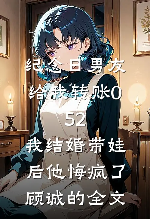 纪念日男友给我转账0.52，我结婚带娃后他悔疯了顾诚的全文