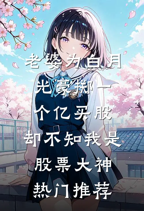 老婆为白月光豪掷一个亿买股，却不知我是股票大神热门推荐