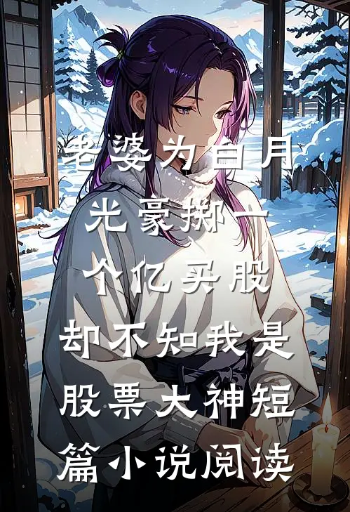 老婆为白月光豪掷一个亿买股，却不知我是股票大神短篇小说阅读