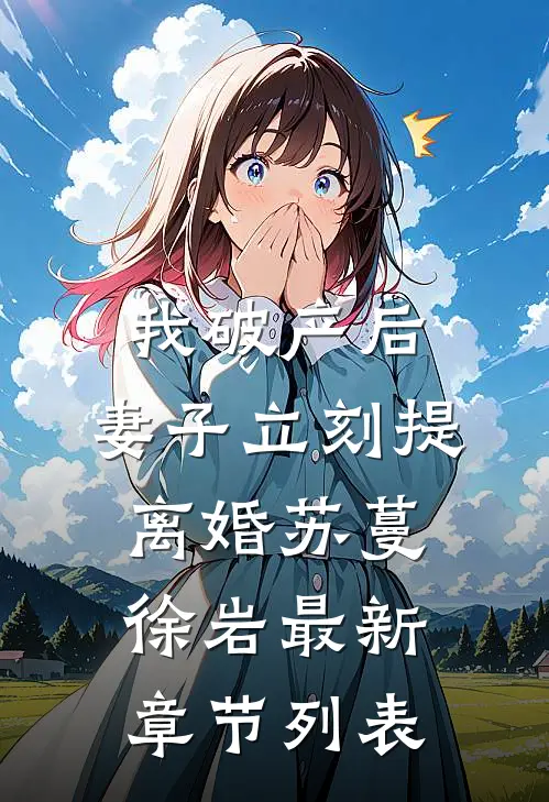 我破产后，妻子立刻提离婚苏蔓徐岩最新章节列表